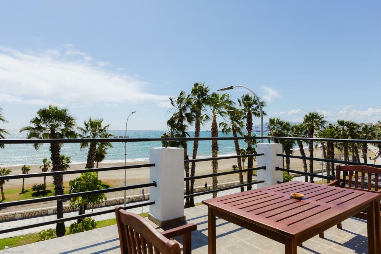 Loft Con Gran Terraza En Primera Linea De Playa Málaga Eksteriør billede