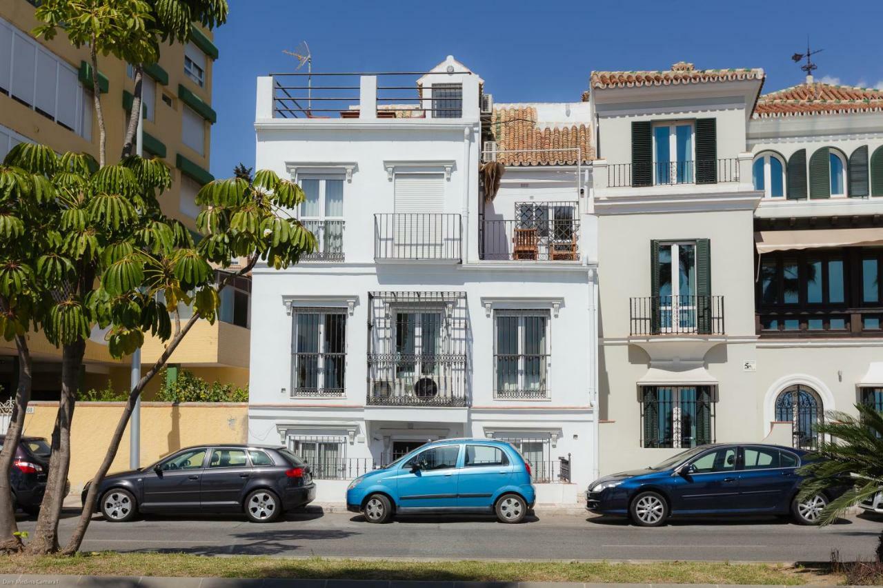 Loft Con Gran Terraza En Primera Linea De Playa Málaga Eksteriør billede
